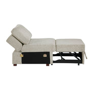 8548*5SCACCLA2 (5)4-Piece Sectional with Reversible Chaise, Pull-out Bed, Hidden Storage and Click Motion Back - 8548*5SCACCLA2