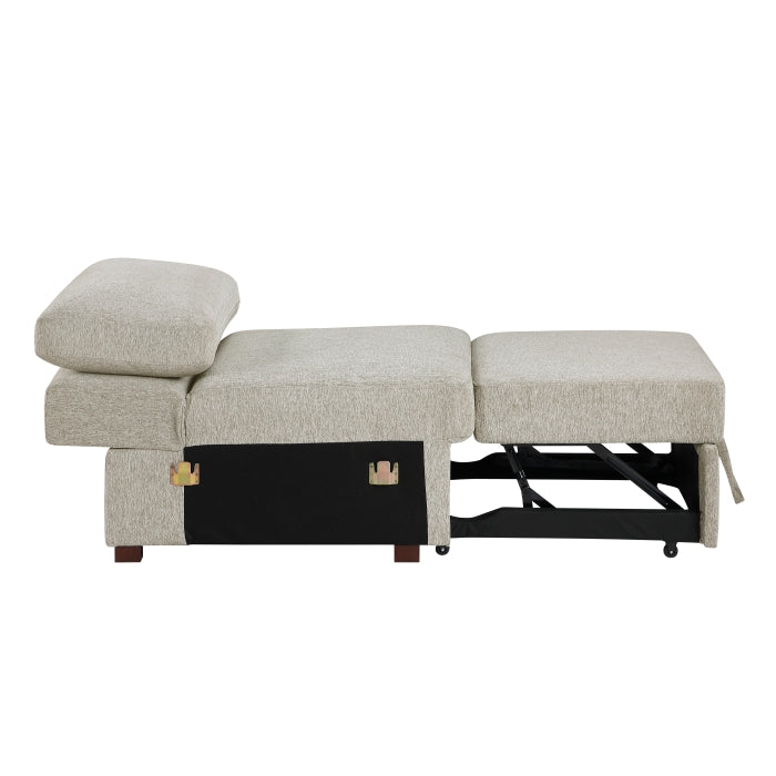 8548*5SCACCLA2 (5)4-Piece Sectional with Reversible Chaise, Pull-out Bed, Hidden Storage and Click Motion Back - 8548*5SCACCLA2