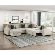 8548*5VC2ACR2ACLA (5)4-Piece Sectional with Reversible Chaise, Pull-out Bed and Hidden Storage - 8548*5VC2ACR2ACLA