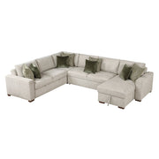 8548*5VC2ACR2ACLA (5)4-Piece Sectional with Reversible Chaise, Pull-out Bed and Hidden Storage - 8548*5VC2ACR2ACLA