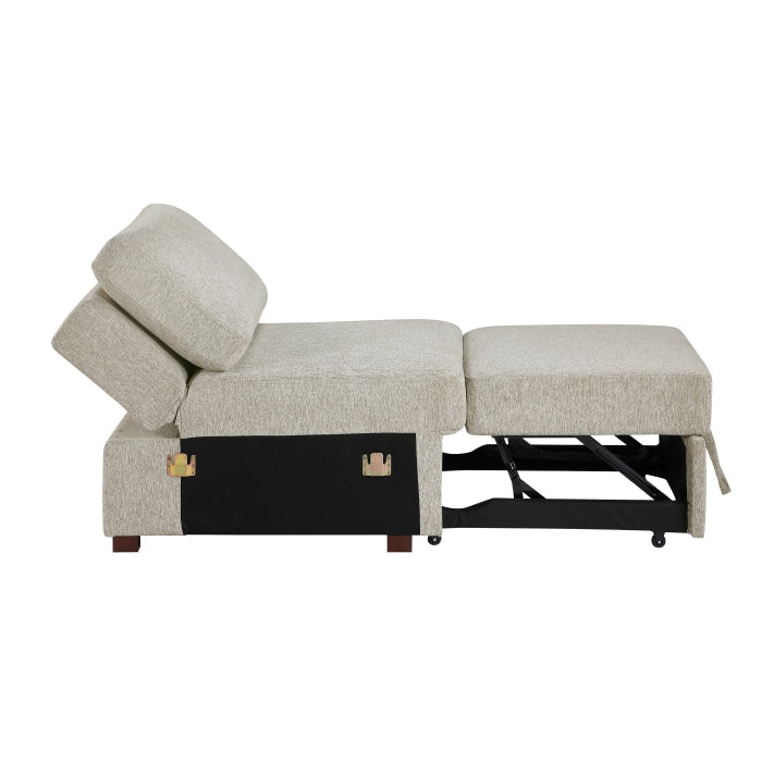 8548*6SC15ACLA (6)5-Piece Sectional with Reversible Chaise, Pull-out Bed, Hidden Storage and Click Motion Back - 8548*6SC15ACLA