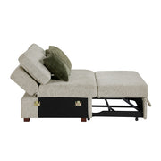 8548*6SC15ACLA2 (6)5-Piece Sectional with Reversible Chaise, Pull-out Bed, Hidden Storage and Click Motion Back - 8548*6SC15ACLA2