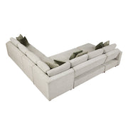 8548*6VC2ACR2ACLACA (6)5-Piece Sectional with Reversible Chaise and Pull-out Bed - 8548*6VC2ACR2ACLACA