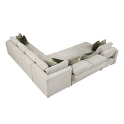 8548*6VC2ACR2ACLACA (6)5-Piece Sectional with Reversible Chaise and Pull-out Bed - 8548*6VC2ACR2ACLACA