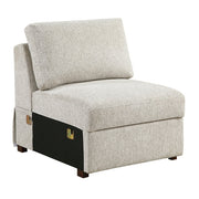 8548*7VC2ACR2ACLACAOT (7)6-Piece Sectional with Reversible Chaise, Pull-out Bed and Ottoman - 8548*7VC2ACR2ACLACAOT