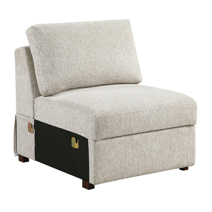 8548*7VC2ACR2ACLACAOT (7)6-Piece Sectional with Reversible Chaise, Pull-out Bed and Ottoman - 8548*7VC2ACR2ACLACAOT