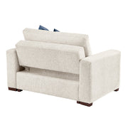 8548BE-215ACLA* (2)Convertible Chair and a half with Pull-out Bed, Click Motion Back and Two Track Arms - 8548BE-215ACLA*