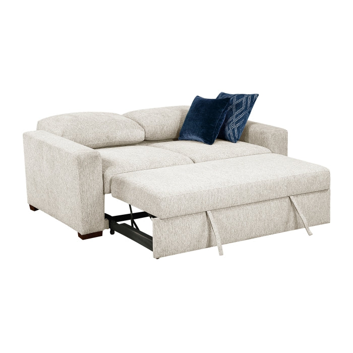 8548BE*22ACLA (2)Love Seat with Pull-out Bed and Click Motion Back - 8548BE*22ACLA