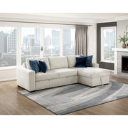 8548BE-2ACL Convertible Armless 2-Seater with Pull-out Bed and Click Motion Back - 8548BE-2ACL