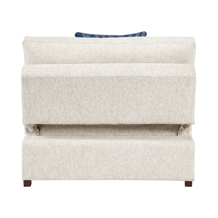 8548BE*3VC15ACLA (3)2-Piece Sectional with Reversible Chaise, Pull-out Bed and Hidden Storage, Click Motion Back - 8548BE*3VC15ACLA