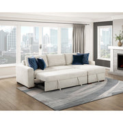 8548BE*3VC2AA (3)2-Piece Sectional with Convertible and Reversible Chaise,  Hidden Storage, Click Motion Back - 8548BE*3VC2AA