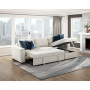8548BE*3VC2AA (3)2-Piece Sectional with Convertible and Reversible Chaise,  Hidden Storage, Click Motion Back - 8548BE*3VC2AA
