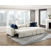 8548BE*3VC2AA (3)2-Piece Sectional with Convertible and Reversible Chaise,  Hidden Storage, Click Motion Back - 8548BE*3VC2AA