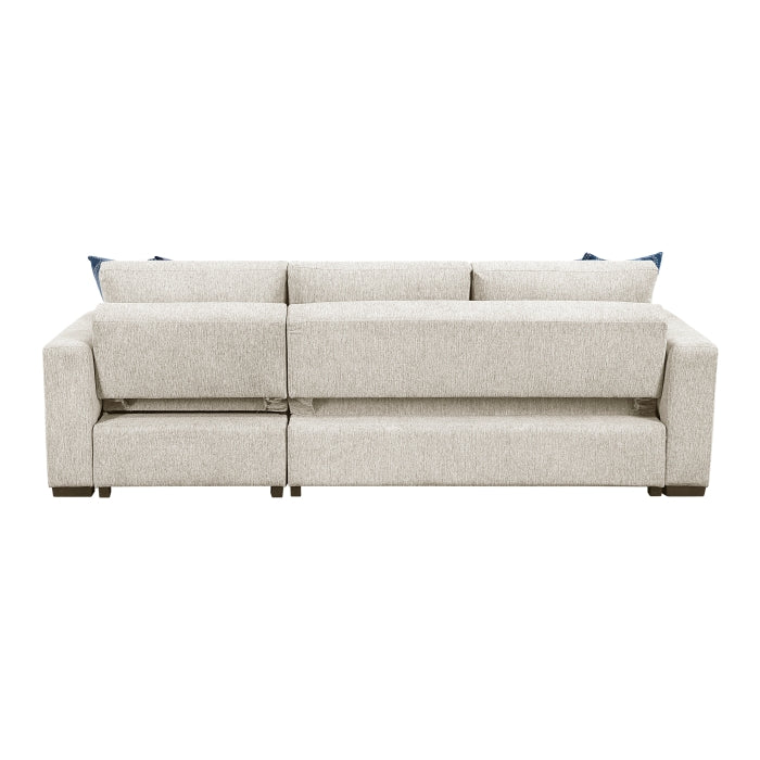 8548BE*3VC2AA (3)2-Piece Sectional with Convertible and Reversible Chaise,  Hidden Storage, Click Motion Back - 8548BE*3VC2AA