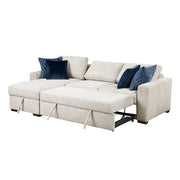 8548BE*3VC2AA (3)2-Piece Sectional with Convertible and Reversible Chaise,  Hidden Storage, Click Motion Back - 8548BE*3VC2AA