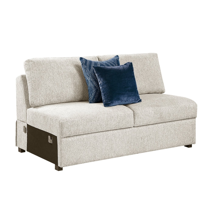 8548BE*42ACLCR2AA (4)3-Piece Sectional with Pull-out Bed - 8548BE*42ACLCR2AA