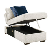 8548BE*42VC2AA (4)3-Piece Sectional with Convertible and Reversible Chaise,  Hidden Storage, Click Motion Back - 8548BE*42VC2AA