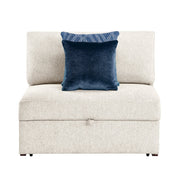 8548BE*4SC15ACLA (4)3-Piece Sectional with Pull-out Bed and Click Motion Back - 8548BE*4SC15ACLA