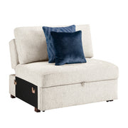 8548BE*4SC15ACLA (4)3-Piece Sectional with Pull-out Bed and Click Motion Back - 8548BE*4SC15ACLA