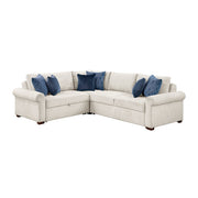 8548BE*4SC15ACLA4 (4)3-Piece Sectional with Pull-out Bed and Click Motion Back - 8548BE*4SC15ACLA4