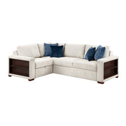 8548BE*4SCACCLA2 (4)3-Piece Sectional with Pull-out Bed and Click Motion Back - 8548BE*4SCACCLA2