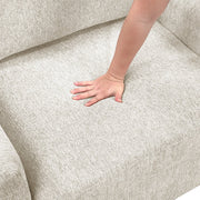 8548BE*4SCACCLA2 (4)3-Piece Sectional with Pull-out Bed and Click Motion Back - 8548BE*4SCACCLA2
