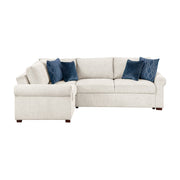 8548BE*4SCACCLA4 (4)3-Piece Sectional with Pull-out Bed and Click Motion Back - 8548BE*4SCACCLA4