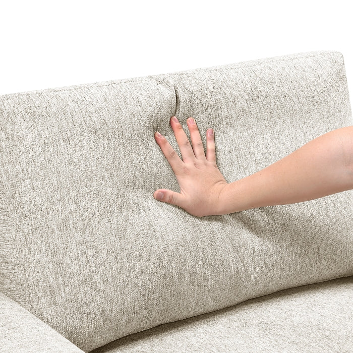 8548BE*4SCACCLA4 (4)3-Piece Sectional with Pull-out Bed and Click Motion Back - 8548BE*4SCACCLA4