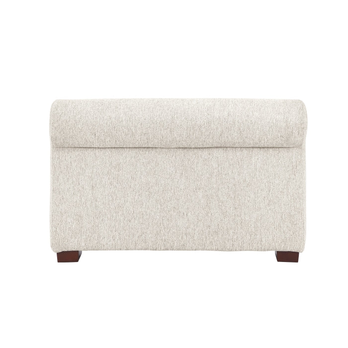 8548BE*4VC15ACLA4 (4)3-Piece Sectional with Two Reversible Chaises, Pull-out Bed, Hidden Storage, Click Motion Back and Two Roll Arms - 8548BE*4VC15ACLA4