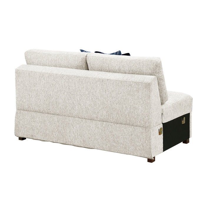 8548BE*52ACLCR2AAOT (5)4-Piece Sectional with Pull-out Bed and Ottoman - 8548BE*52ACLCR2AAOT