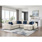 8548BE*5SC15ACLA (5)4-Piece Sectional with Reversible Chaise, Pull-out Bed, Hidden Storage and Click Motion Back - 8548BE*5SC15ACLA