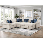 8548BE*5SC15ACLA4 (5)4-Piece Sectional with Reversible Chaise, Pull-out Bed, Hidden Storage and Click Motion Back - 8548BE*5SC15ACLA4