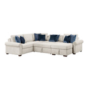 8548BE*5SC15ACLA4 (5)4-Piece Sectional with Reversible Chaise, Pull-out Bed, Hidden Storage and Click Motion Back - 8548BE*5SC15ACLA4