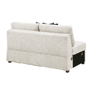 8548BE*5SCACCLA (5)4-Piece Sectional with Reversible Chaise, Pull-out Bed, Hidden Storage and Click Motion Back - 8548BE*5SCACCLA