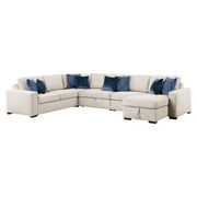 8548BE*6SC15ACLA (6)5-Piece Sectional with Reversible Chaise, Pull-out Bed, Hidden Storage and Click Motion Back - 8548BE*6SC15ACLA