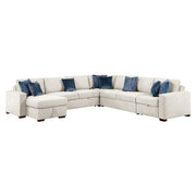 8548BE*6SCACCLA (6)5-Piece Sectional with Reversible Chaise, Pull-out Bed, Hidden Storage and Click Motion Back - 8548BE*6SCACCLA