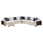 8548BE*6SCACCLA2 (6)5-Piece Sectional with Reversible Chaise, Pull-out Bed, Hidden Storage and Click Motion Back - 8548BE*6SCACCLA2