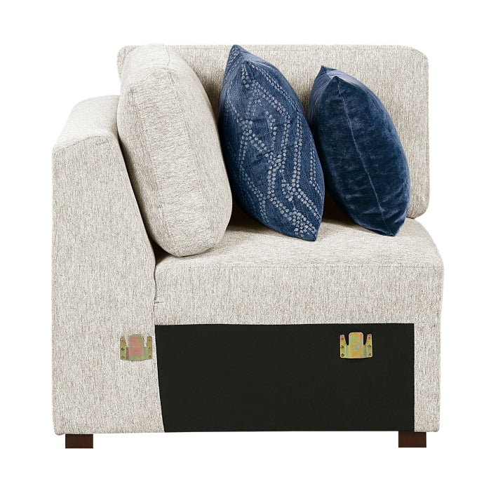8548BE*6SCACCLA2 (6)5-Piece Sectional with Reversible Chaise, Pull-out Bed, Hidden Storage and Click Motion Back - 8548BE*6SCACCLA2