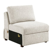 8548BE*6VC2ACR2ACLACA (6)5-Piece Sectional with Reversible Chaise, Pull-out Bed and Hidden Storage - 8548BE*6VC2ACR2ACLACA