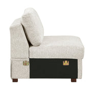 8548BE*6VC2ACR2ACLACA (6)5-Piece Sectional with Reversible Chaise, Pull-out Bed and Hidden Storage - 8548BE*6VC2ACR2ACLACA