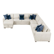 8548BE*6VCCR22AACA (6)5-Piece Sectional with Convertible and Reversible Chaise,  Hidden Storage, Click Motion Back - 8548BE*6VCCR22AACA