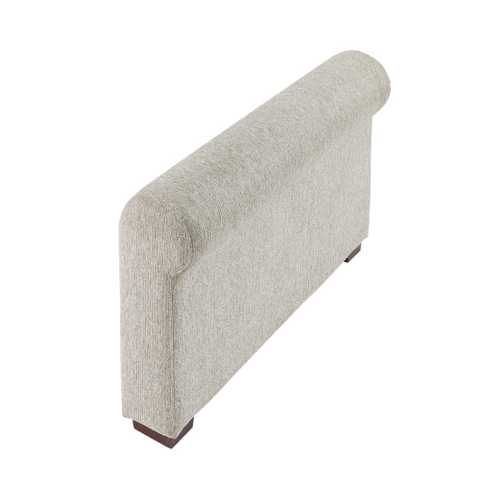 8548GY-215ACLA4* Convertible Chair and Half with Pull-out Bed, Click Motion Back and Two Roll Arms - 8548GY-215ACLA4*