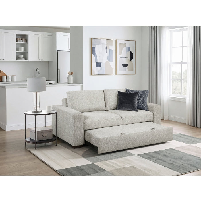 8548GY*22ACLA Love Seat with Pull-out Bed and Click Motion Back - 8548GY*22ACLA