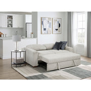 8548GY*22ACLA Love Seat with Pull-out Bed and Click Motion Back - 8548GY*22ACLA