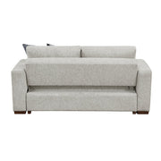 8548GY*22ACLA Love Seat with Pull-out Bed and Click Motion Back - 8548GY*22ACLA