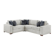 8548GY*4SC15ACLA (4)3-Piece Sectional with Pull-out Bed and Click Motion Back - 8548GY*4SC15ACLA