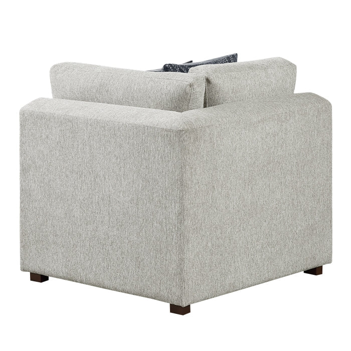 8548GY*4SCACCLA2 3-Piece Sectional with Pull-out Bed and Click Motion Back - 8548GY*4SCACCLA2