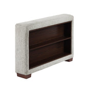 8548GY*4VC15ACLA2 (4)3-Piece Sectional with Two Reversible Chaises, Pull-out Bed, Hidden Storage, Click Motion Back and Two Arms with Shelves and Charging Ports - 8548GY*4VC15ACLA2