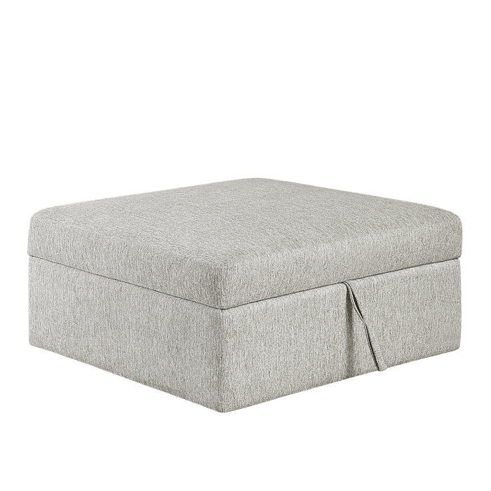 8548GY*52ACLCR2AAOT 4-Piece Sectional with Pull-out Bed and Ottoman - 8548GY*52ACLCR2AAOT