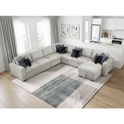 8548GY*6VC2ACR2ACLACA (6)5-Piece Sectional with Reversible Chaise, Pull-out Bed and Hidden Storage - 8548GY*6VC2ACR2ACLACA